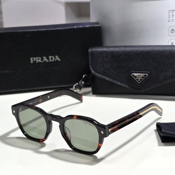 Prada PRA 16 havana sunglasses - Picture 1 of 5